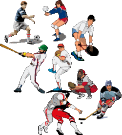 Picture of different sports